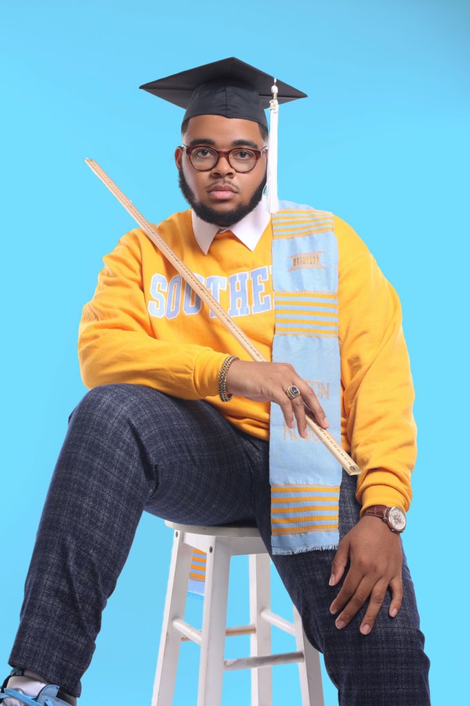 _reddickk's tweet image. Dear Southern, thank you for the  many lessons I’ve learned and test I have endured. Now it’s my turn to return the favor. 
#SUgrad #blackmenteach   #HBCUGrad #GradSzn #Degreed #SouthernU #BlackMenGraduate