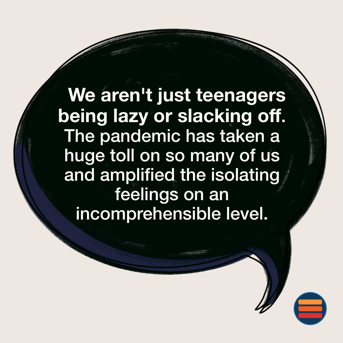 "What do you want adults to know about being a teenager during this pandemic?”

Here are the heartbreaking and powerful answers from teenagers across the globe. 

(1/5)