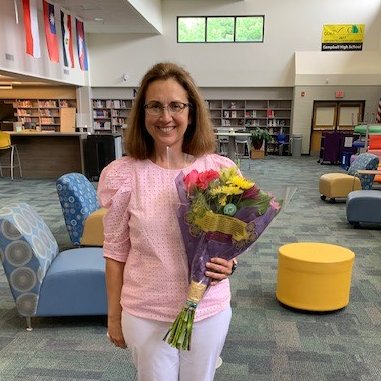 CCALMS's tweet image. The #CCALMS Board &amp;amp; members thank #CCSDLibMedia #mediaspecialist Marty Blaydes for her leadership &amp;amp; service to our local #schoollibrarian professional organization. You are so appreciated @mblaydes7! #CobbLMS #LeadingTheWay #LMSAdvocacy