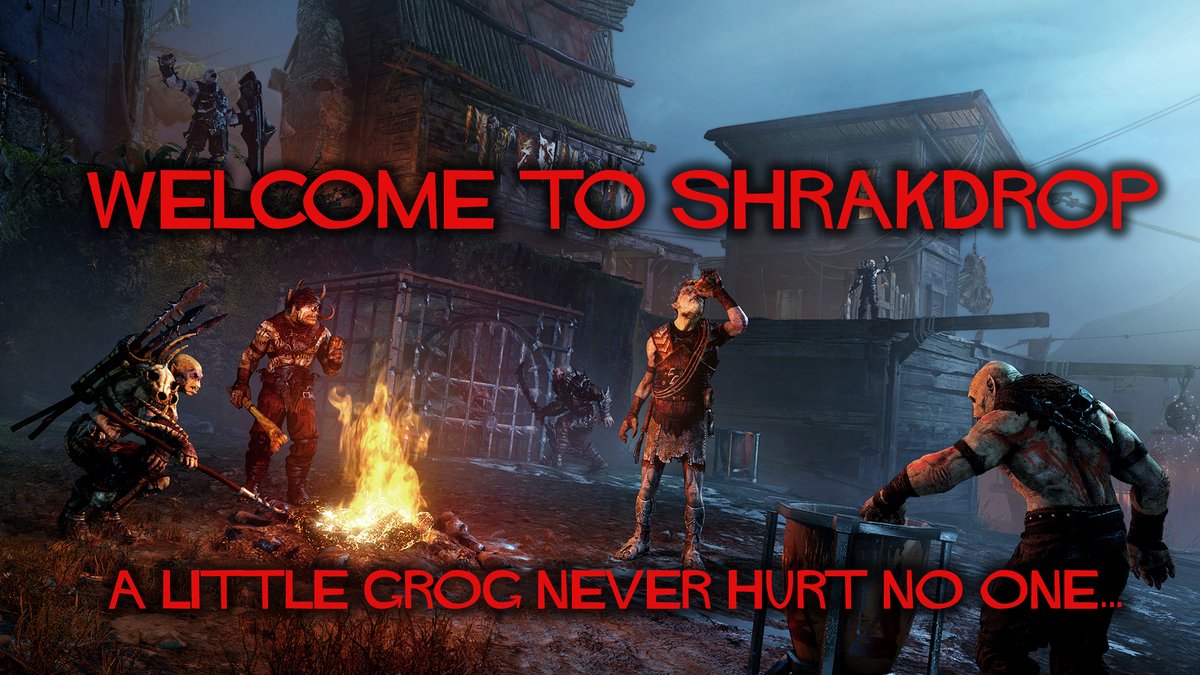 MonolithDev's tweet photo. Uruk-hai yi yi! In the remote outpost of Shrakdrop, the bored troops will do anything to get ahead. (Or three.) Join us tonight as we play @bullypulpit_hq  storytelling gem, Fiasco, in the #ShadowofWar-themed playset, "Shrak Post!" https://t.co/R7KFUZEnSs
7:30-9:30 PM PT https://t.co/t3I03Vs4E8