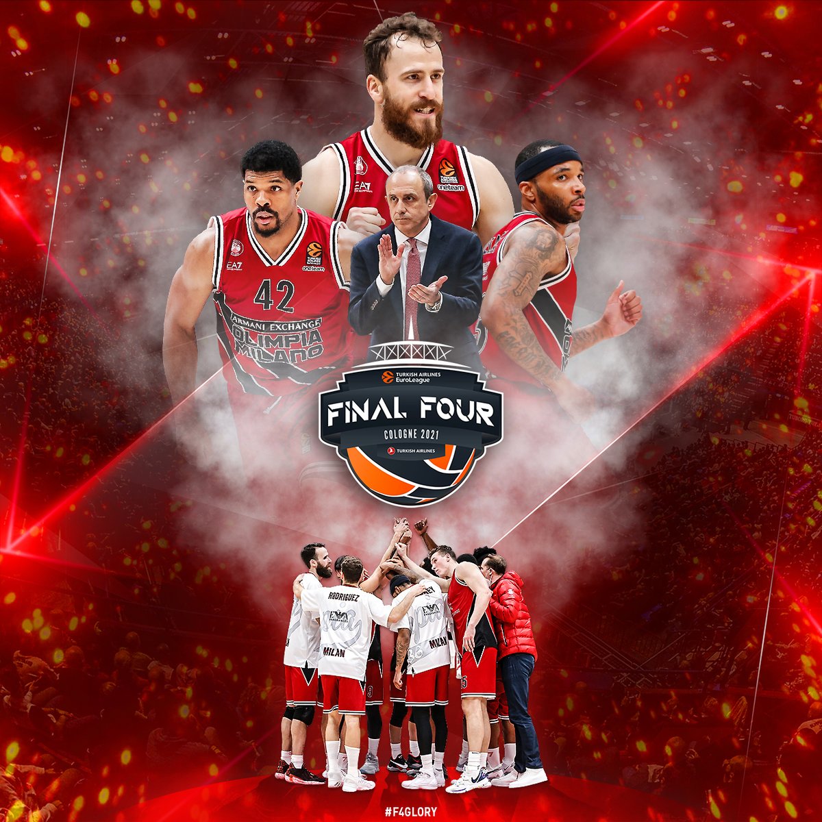 ⭐ 𝗙𝗜𝗡𝗔𝗟 𝗙𝗢𝗨𝗥 ⭐

#insieme #F4GLORY 
<a href="/EuroLeague/">EuroLeague</a>