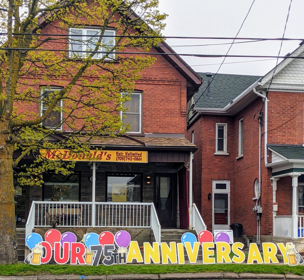 Yep unbelievable. Our business has been open now for 75th years. My Grandparents had a vision. I am very proud to be the third generation following  my Mom Ann. Going strong is a strange word under our current lockdown.