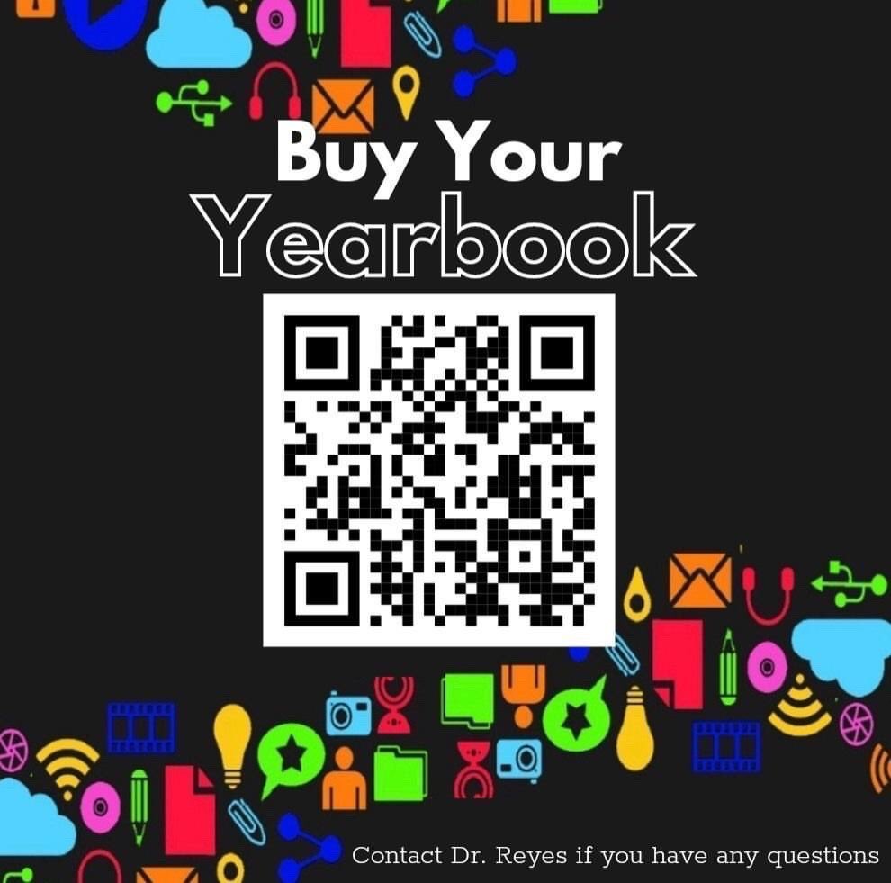 This year sure has been memorable! Save those memories by buying the yearbook, fill out the google form to place an order!