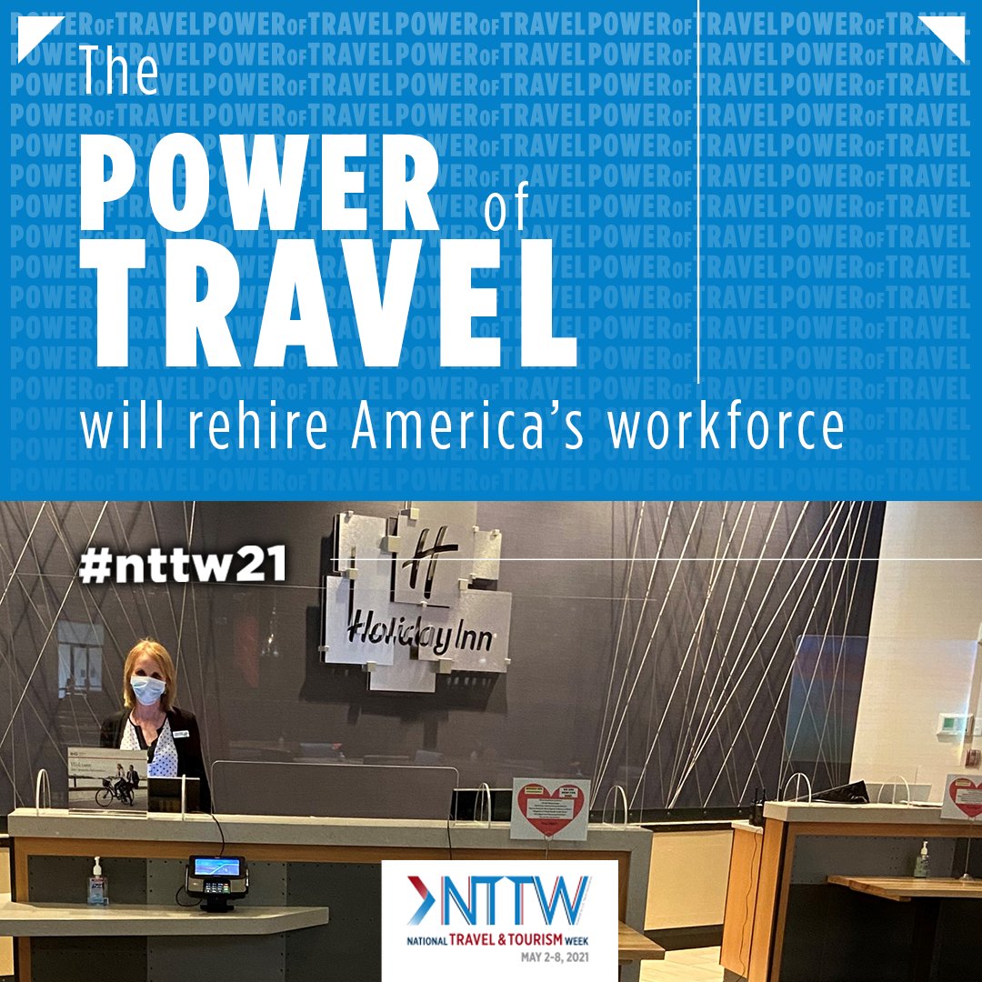 This week, we recognize the millions of Americans who make up the #PowerOfTravel, including 8,692 in the right here in #greenecountyohio. That means 11.6% of all private-sector employment is sustained by tourism, county-wide! #nttw21

Learn more: bit.ly/2Sd6Qa9