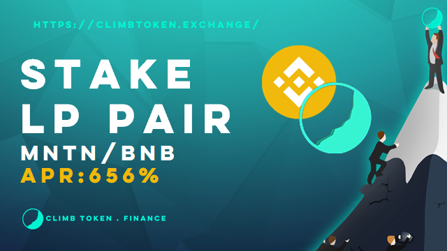 ClimbToken's tweet photo. FARM MNTN/BNB LP PAIR❗️🔥
#Climb #ClimbArmy #DeFi #BTC #BNB #Crypto #BinanceSmartChain #BSC #YieldFarming #cryptocurrency https://t.co/QXLveAVmre