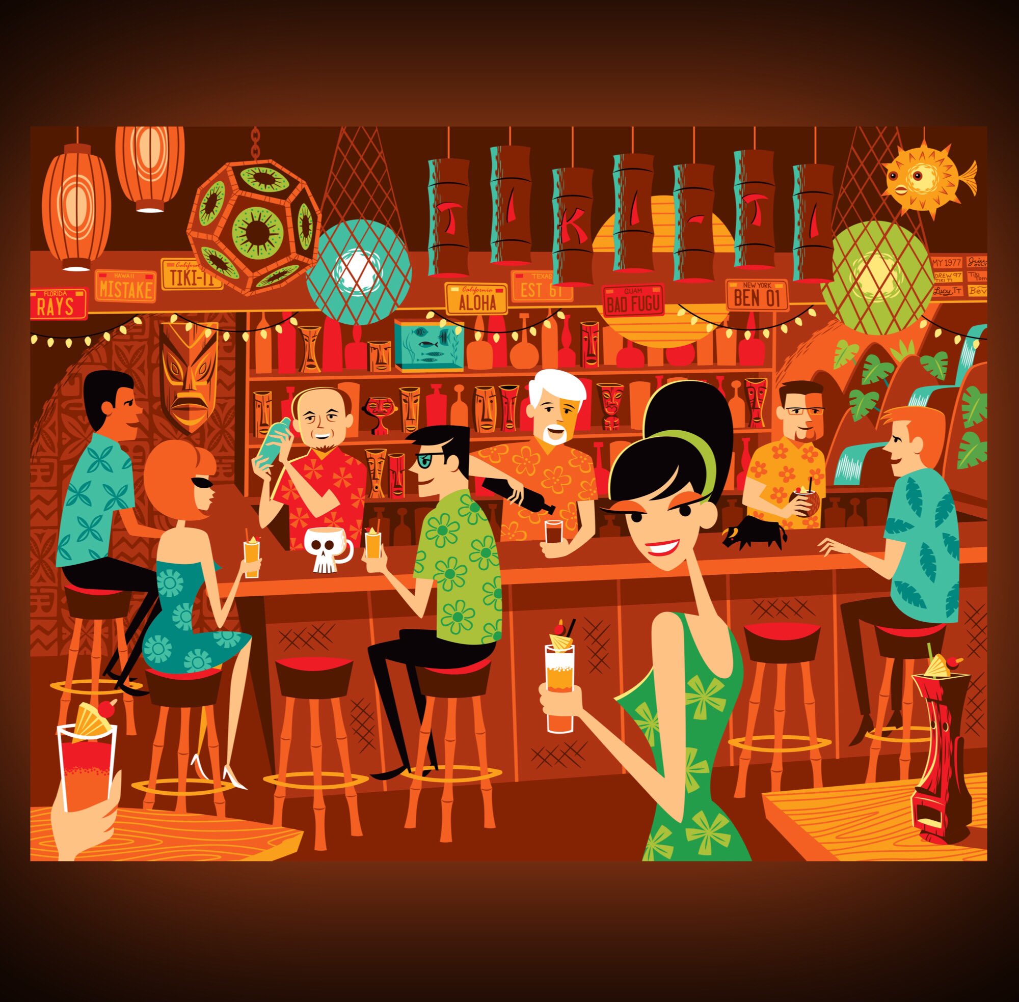 Taboo: The Art of Tiki イラスト画集 TIKI シャグ Taboo: The