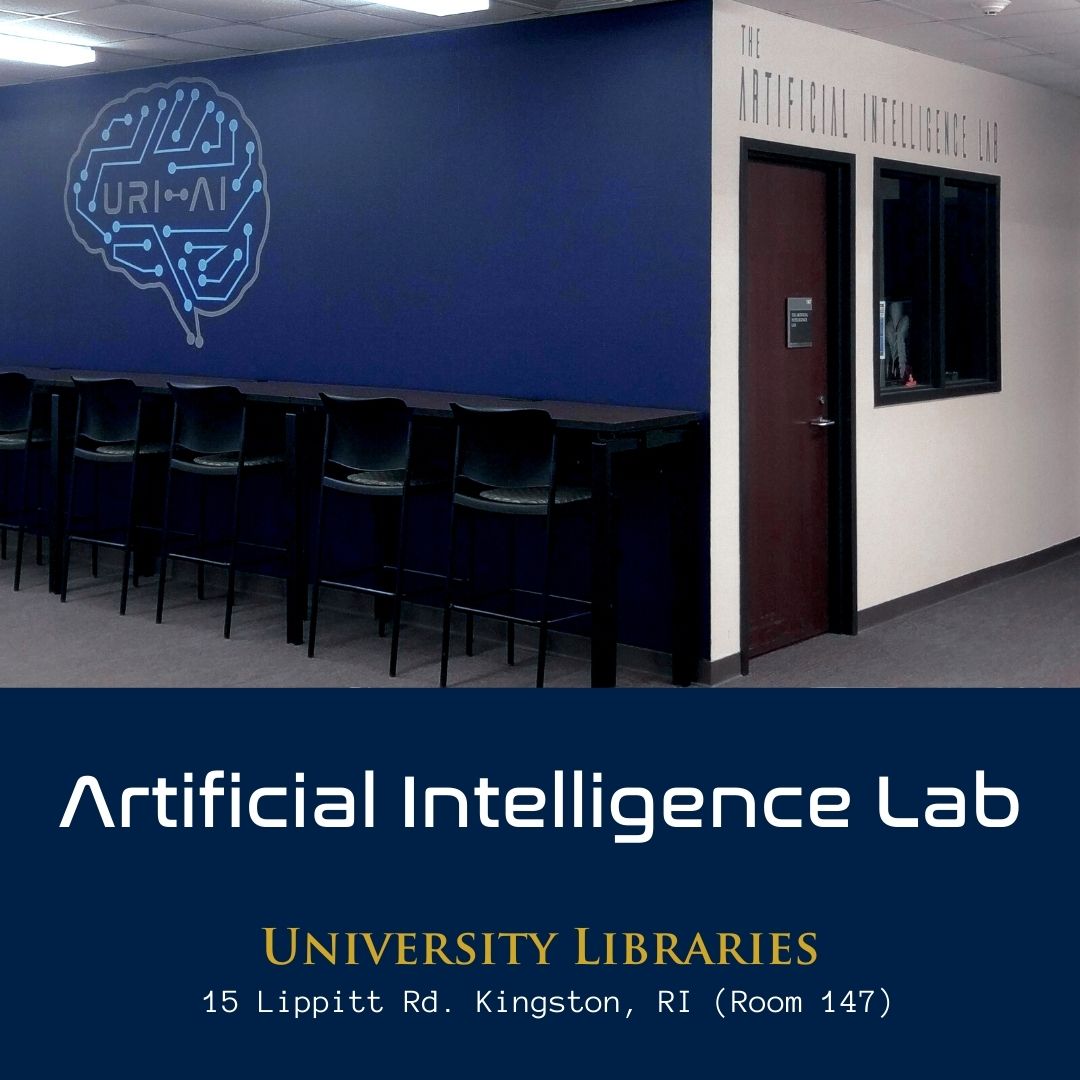The AI Lab opened in 2018 and facilitates interdisciplinary learning on the topic of #artificialintelligence and related social and ethical issues involving #robotics, wearable #technology, smart cities, and public policies.

#uri #universityofri #rhody #uriailab