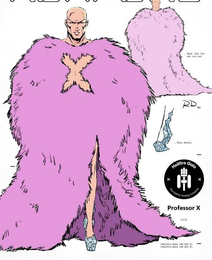 universoxmen's tweet image. Emma ao ver isso: “B*tch you stole my look!” 😂 #xmeme #xfun 
#HellfireGala