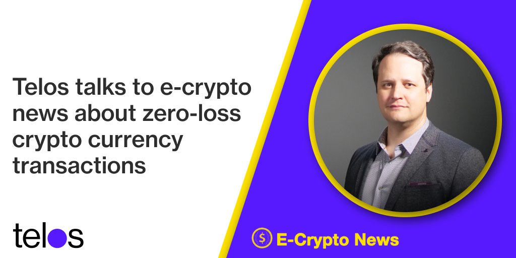HelloTelos's tweet photo. Douglas Horn sits down with E-Crypto News for a Q&amp;A to discuss Telos #Sureprofit, #DeFi, #NFT's and everything in between!

Read about it 👇
https://t.co/bP9pnn8kvh 
@cryptonews_e  @Douglas_Horn #Telos $TLOS https://t.co/Pn0uBeHqB4