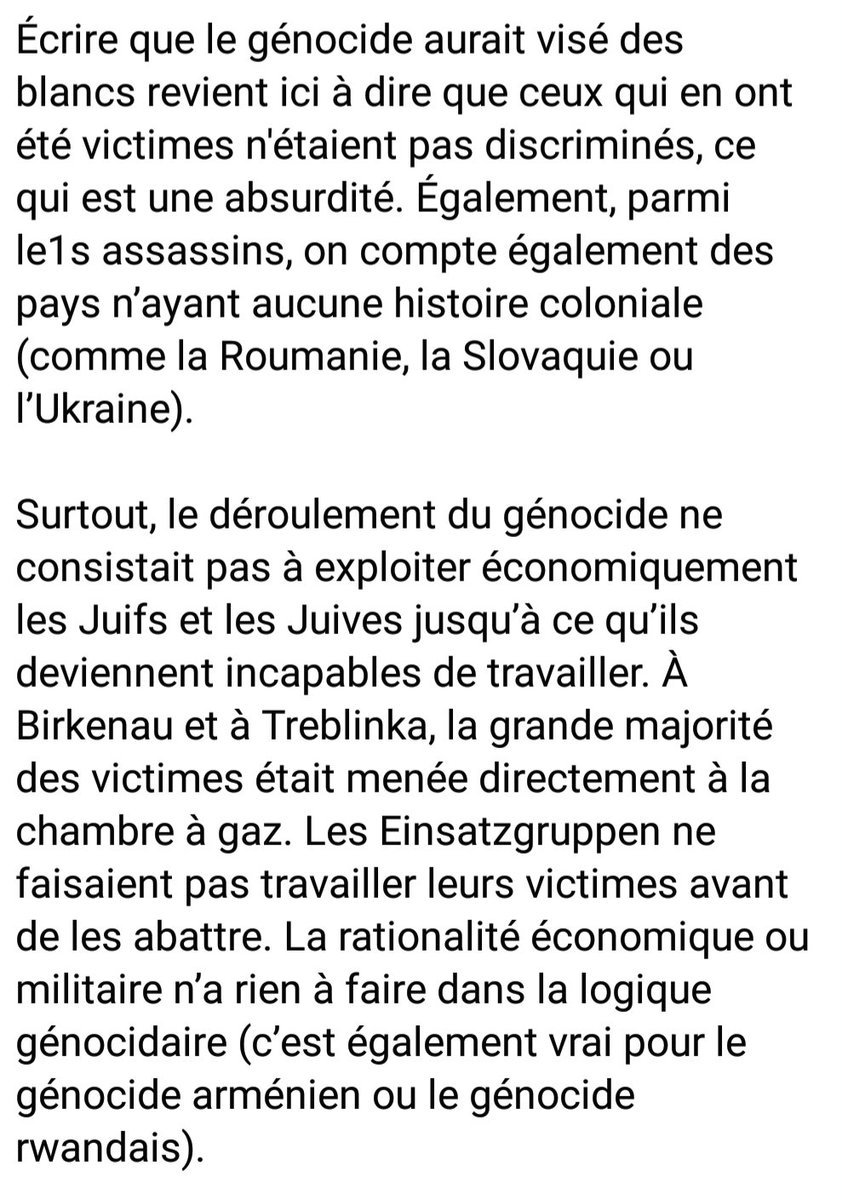 Critique du texte de l'ujfp sur l'udage du terme 'Shoah'. Notre analyse 👇