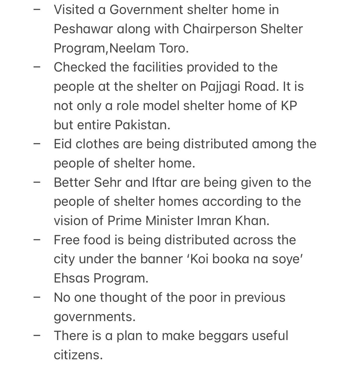 hiktweets's tweet image. Visit to a shelter home.. @NeelamKhanToru #EhsasProgram #KoiBhookaNaSoye