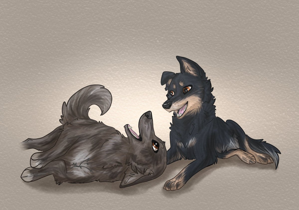 NavariCreation's tweet photo. Gifts for a good friend of mine! 🐶
Featured are her dogs Akela and Ahtaba (†) and my dog Honey (†). https://t.co/FohWjDccZX