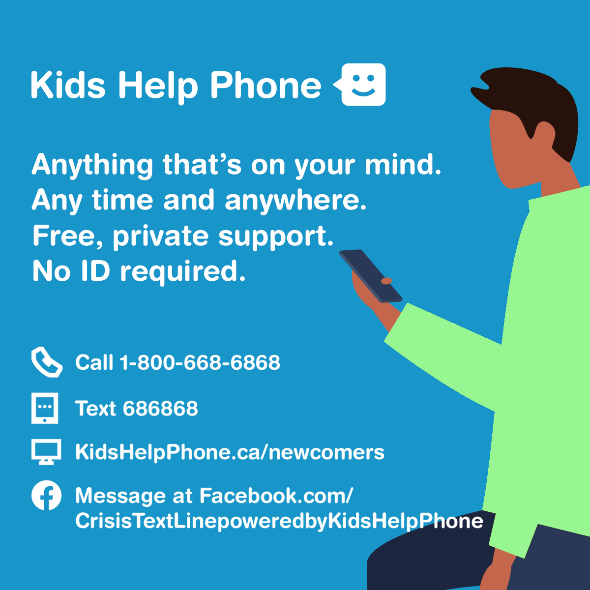 CCASHamilton's tweet photo. #MentalHealth check in! Reminding you that it is okay to not feel okay, and Kids Help Phone is here to help. Click to access @KidsHelpPhone resources: https://t.co/QIdk4pTIBp https://t.co/OWmJ1Xd9b0