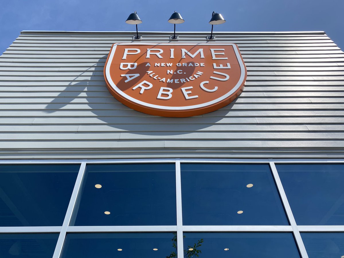 Back in Raleigh now, so I headed out to  @PRIMEBBQ to try some North Carolina brisket. Wow. Lots of great stuff here, especially the pastrami sandwich special. Excellent desserts too. Felt like I was eating in TX. – bei  Prime BBQ