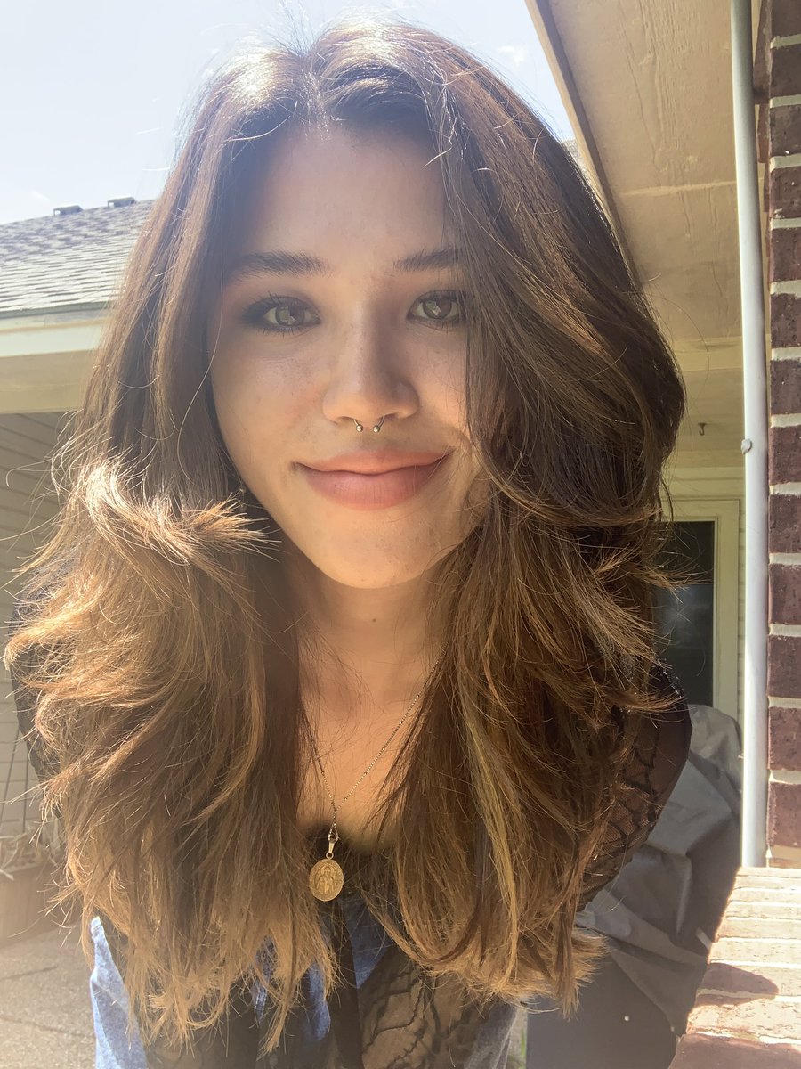 my hair looks kinda good today:P