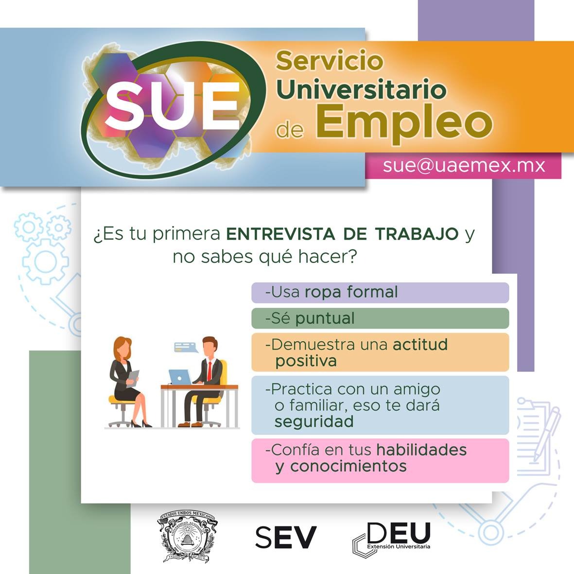 Si estas a punto de presentarte a una entrevista de trabajo, te compartimos tips para que sea exitosa.