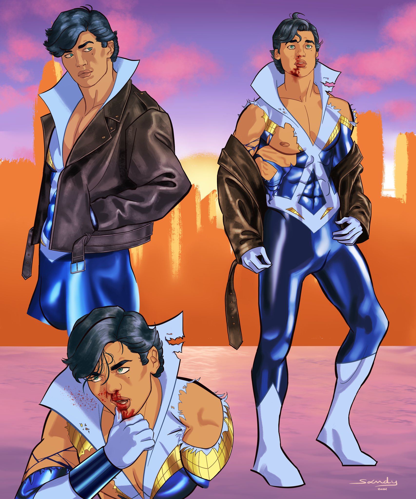 Sunday Jones on X Old drawing I did of mister Disco wing inspired by THAT comic book nightwing discowing dickgrayson dccomics https t X4s5FtJu9j X