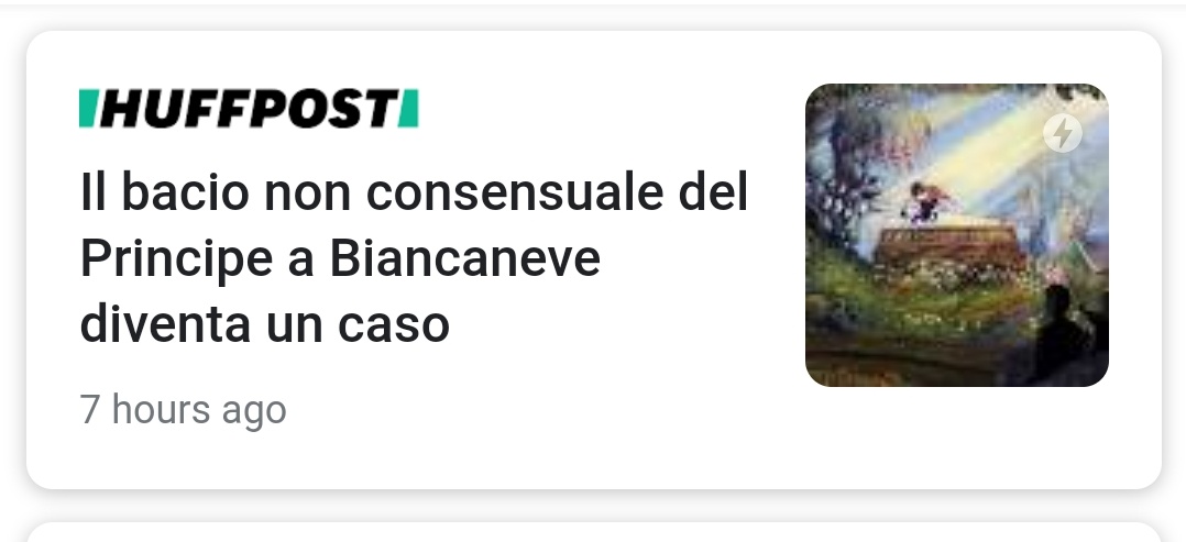 Alcuni esponenti politici parlano della polemica su #Biancaneve, ma delle 800 persone che facevano il saluto Romano a Milano nessuno ne parla.

Il problema delle polemiche come questa è che danno il potere a certi individui di sminuire anche le battaglie più serie.