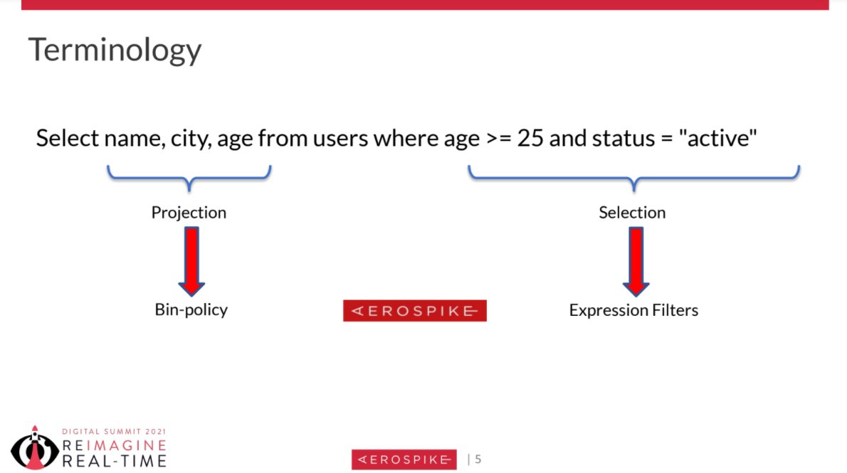 aerospikedb's tweet image. @sunilvirus VP of Engineering at @aerospikedb talks about the new filtering capabilities of XDR and how they allow a great control of data flow in globally distributed data centers! #distributeddb aerospike.com/summit/ #AS21 #ReimagineRealTime