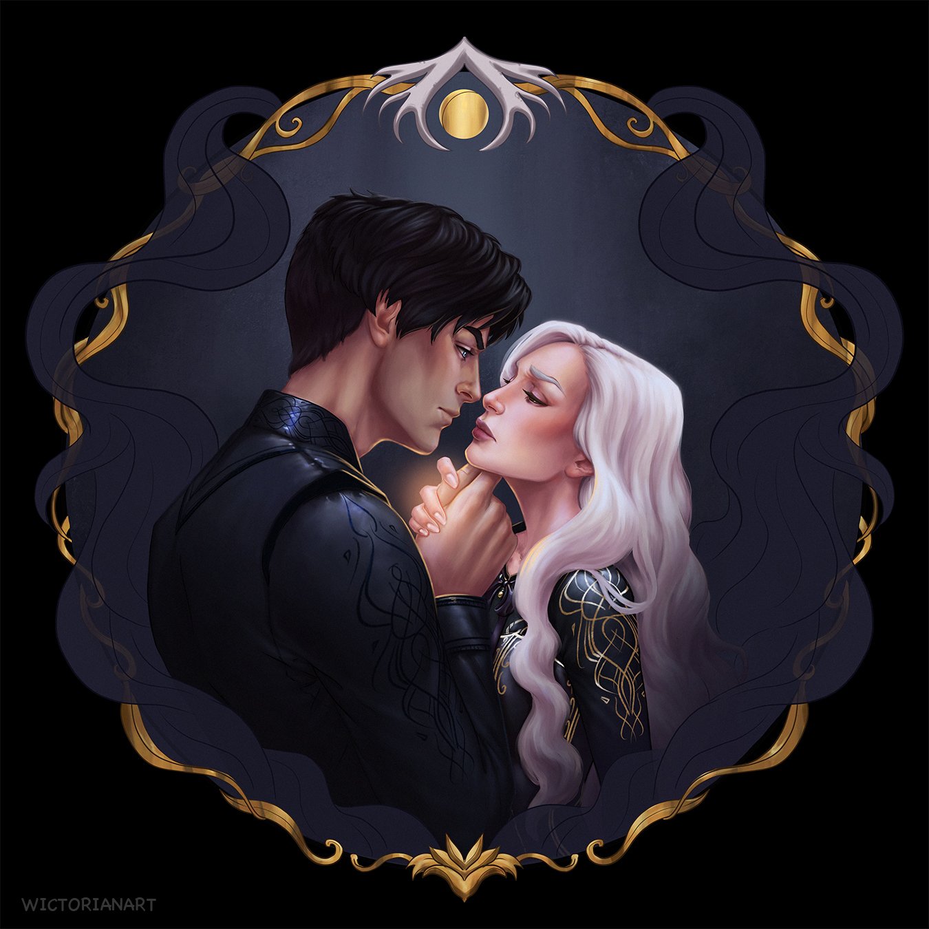 Wictorianart on Twitter: "Alina and the Darkling. I was a little sad Alina  didn't have white hair in the Netflix show, but oh well ☺️☺️ hope you like  it either way! #ShadowAndBone #