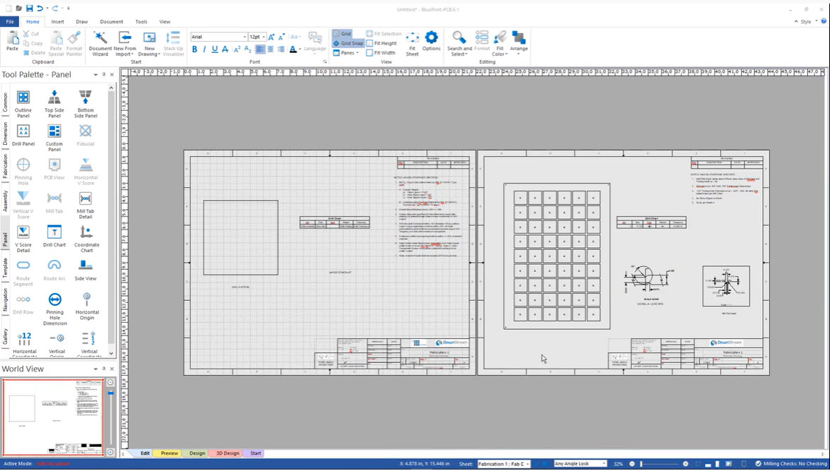 ExpertEda's tweet image. Новое видео на канале DownStreamtech: Assembly panel drawing in BluePrint 6.x and later youtu.be/PEaJqpCSgGI #DownStreamtech #cam350 #BluePrint #pcb