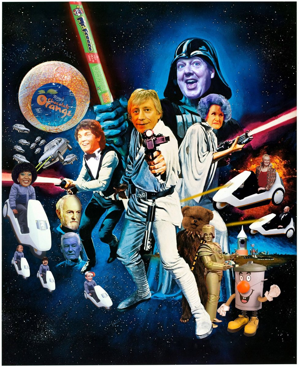 MOCKSTARSROCK's tweet photo. #MayThe4thBeWithYou #1980s style 🤣 https://t.co/GWOtlvs8Eg