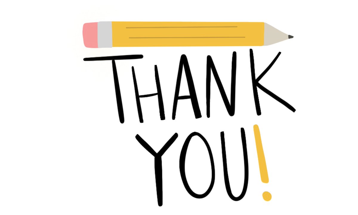 Happy Teacher's Appreciation Week. We see you, we appreciate you!