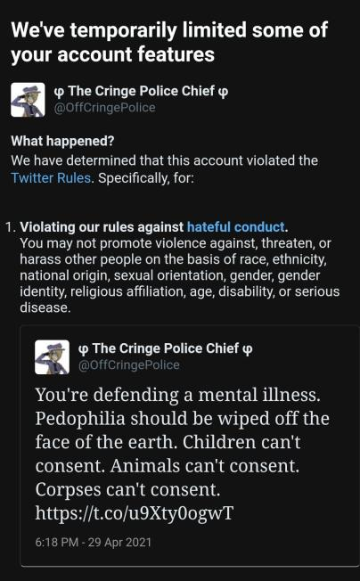 JeremiahEXE's tweet photo. Do you agree with this "hateful conduct"?

#operationtwitteroutcry https://t.co/P1Fqu4iMHz