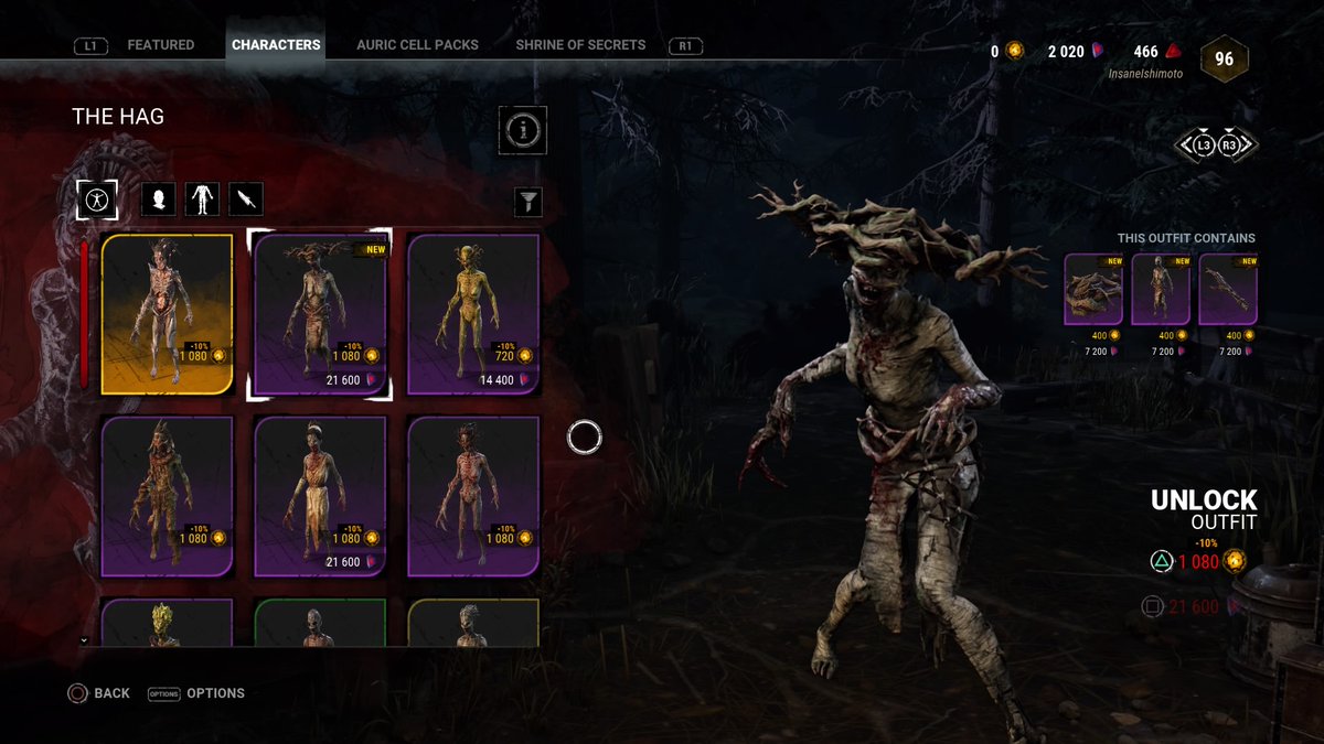 InsaneIshimoto's tweet image. #TheLookSee, #Mordeo and #TheBirch all look amazing!!!! @DeadByBHVR @CryptTV #CryptTV
