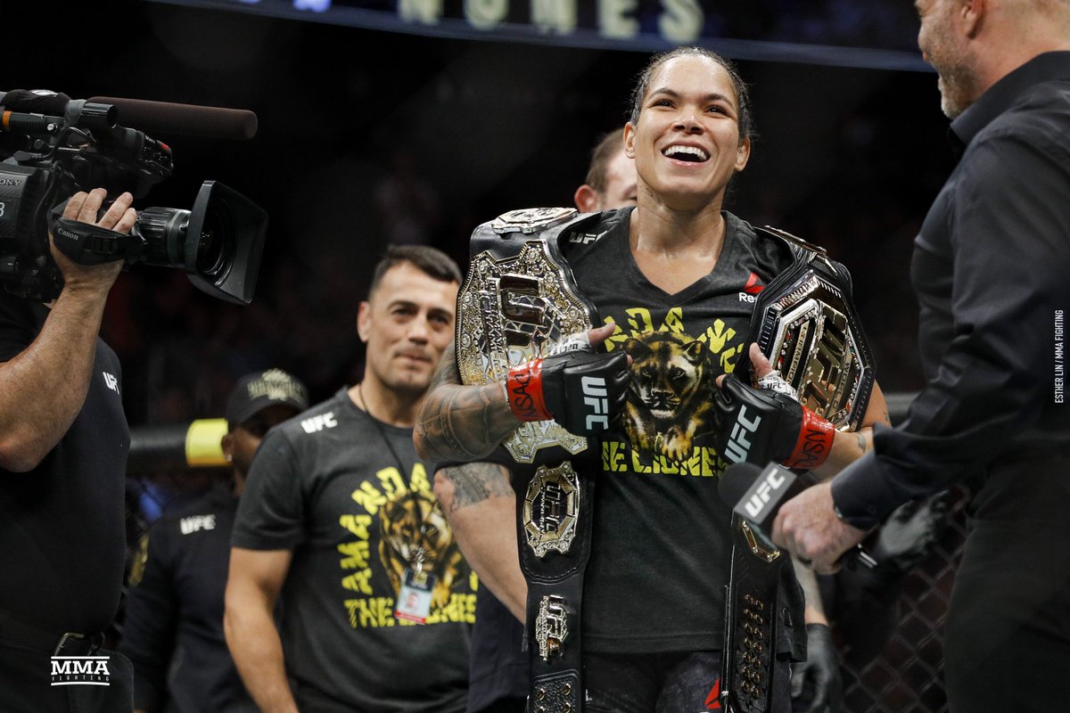 Amanda Nunes: Dana White ‘wants to end’ featherweight division but ‘as long as I’m champion, I want it open’
https://t.co/MdJWMajlL8 https://t.co/m9WUPmlV4Y