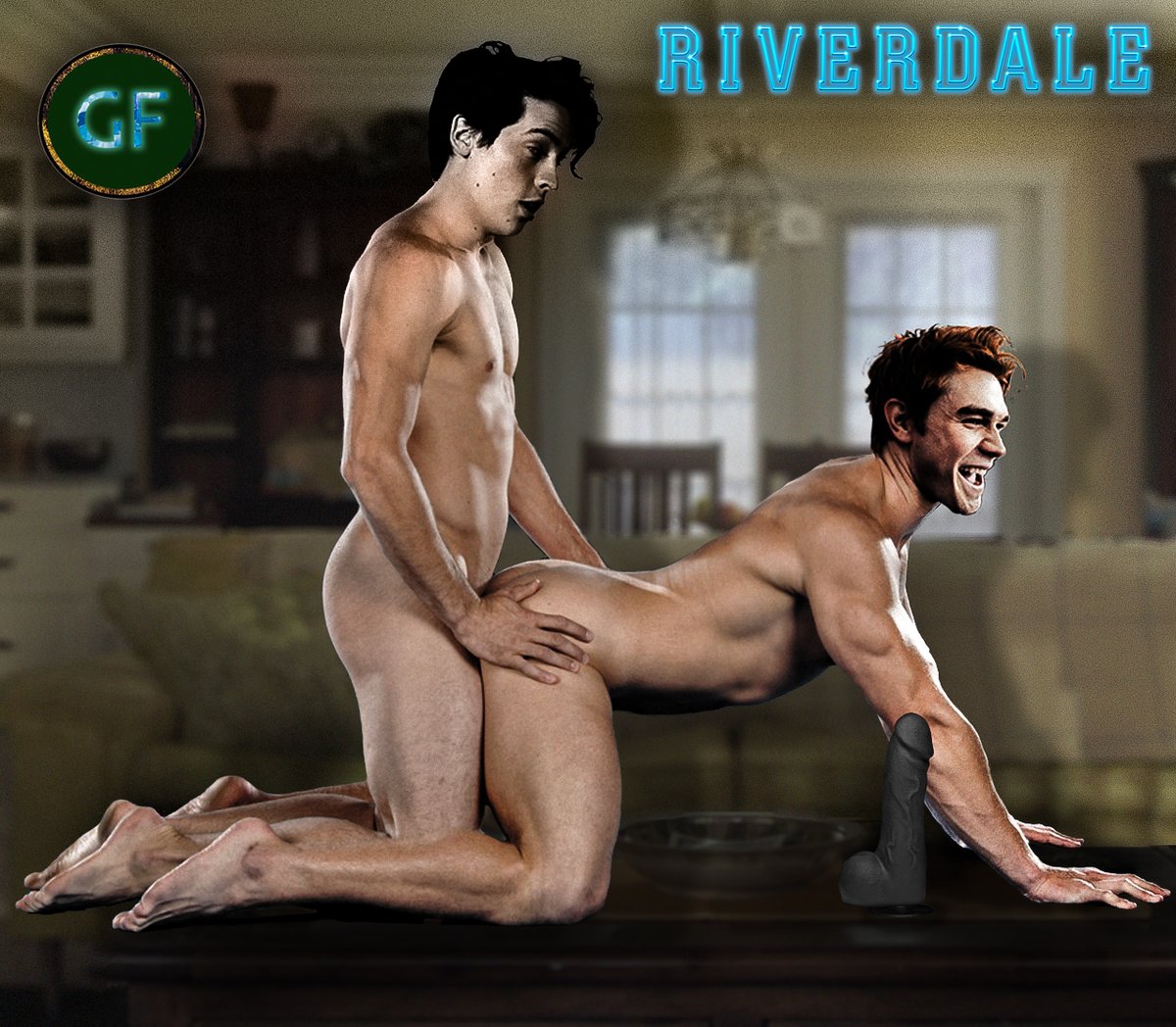 genericfaker's tweet photo. Best friends playing a little bit  #KJApaGayFakes #ColeSprouseGayFakes #RiverdaleFakes https://t.co/EzNcHV06p2