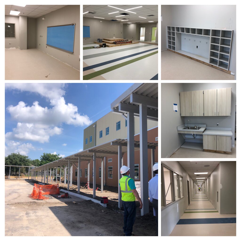 Happy Teacher Appreciation Week to all our amazing teachers! Next year we will celebrate together! Thank you in advance for the great work we know you will do for our students. Here are some pictures taken today to show you the progress of our campus.  Have a wonderful week!