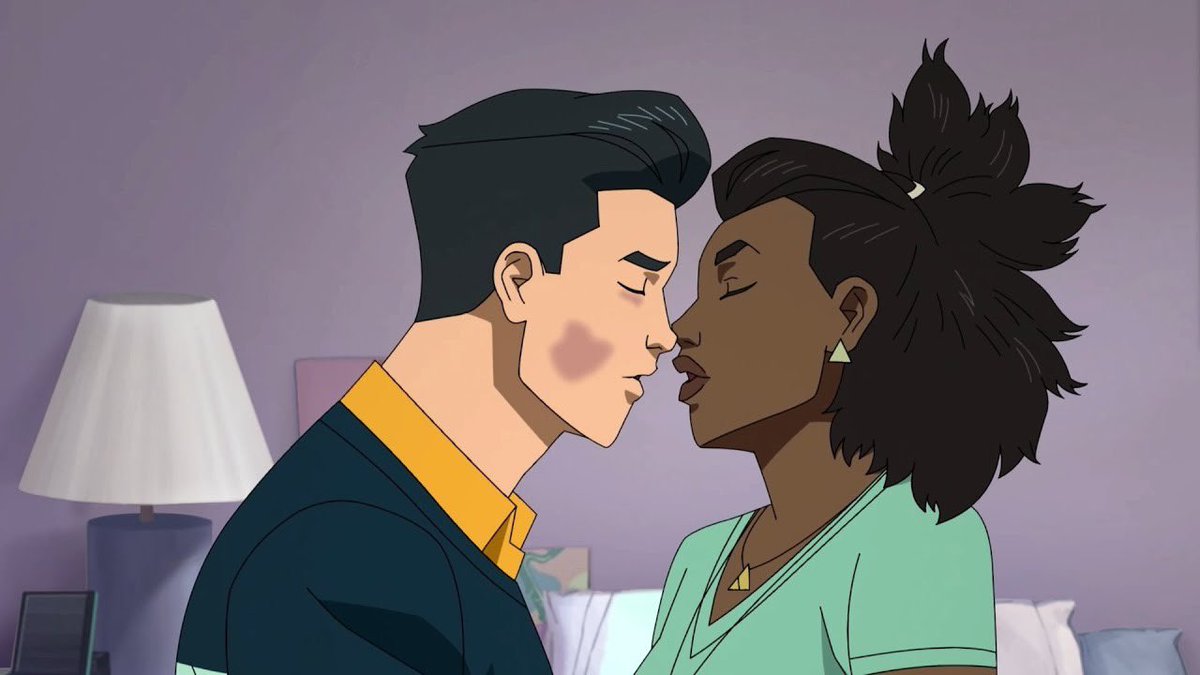The IR relationships in this series that I’ll be discussing in no particulars order are:1. Debbie/Nolan Grayson 2. Amber Bennett/ Mark Grayson3. Kate Cha/Rex Sloan 4. Eve Wilkins/Rex Sloan/Mark Grayson  #InvincibleOnPrime  #interracialrelationships  #interracialromance