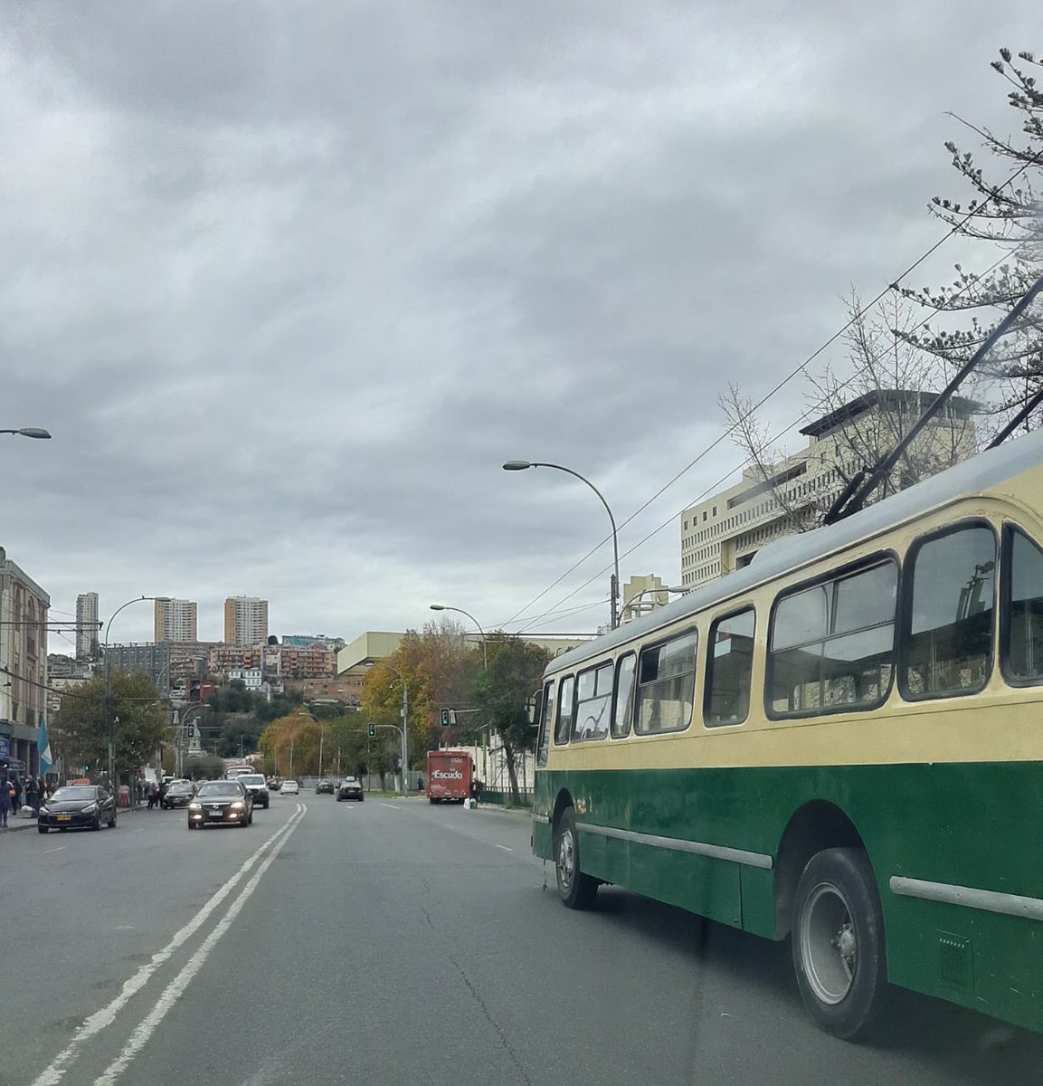 ¡Tremenda noticia! Luego de 15 años, los trolebuses porteños vuelven a circular por la Avenida Pedro Montt.