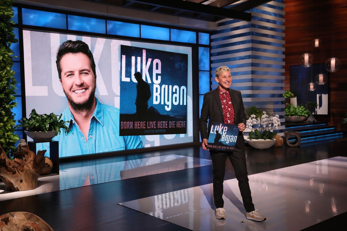 lukebryan's tweet image. It’s always such a good time on @theellenshow. Be sure to tune-in today.