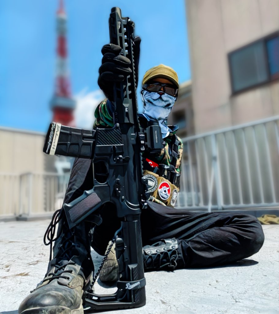 Porco0127's tweet photo. アイコン更新してサバゲープロフィールも作ってみました。あぁ、フィールドでヒットコールがしたい！！w

Photo by 妻

#サバゲー 
#サバゲープロフィール
#サバゲーマーさんと繋がりたい
#装備を晒すとサバゲーマーがフォローやRTをしてくれるらしい https://t.co/TWSU8BktCR