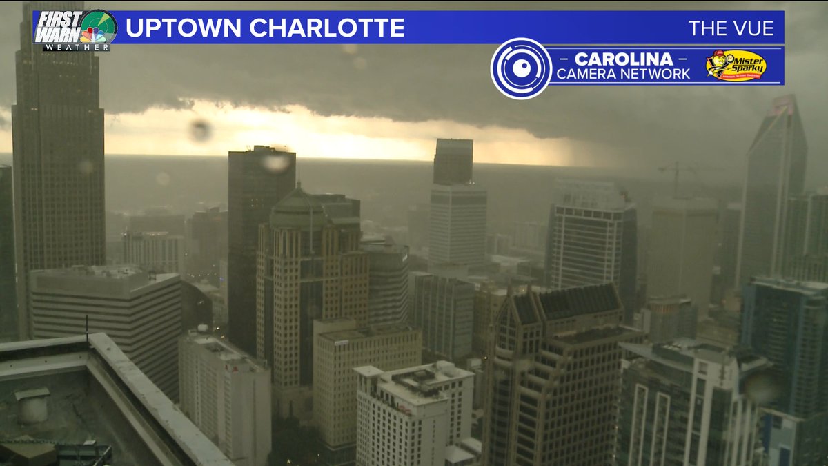 Uptown from the <a href="/VUEclt/">VUE Charlotte</a> #cltwx