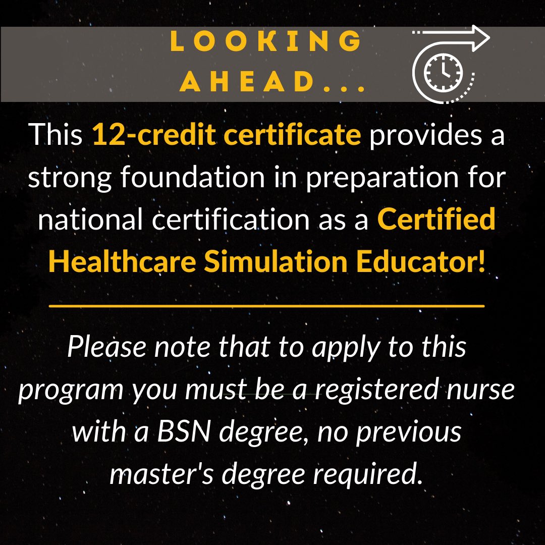 nursingfsu's tweet image. NEW PROGRAM ALERT! Looking to improve your teaching skills in the simulation lab? This is for you! The Simulation Certification Program is now at Framingham State University! This program is designed for BSN-prepared registered nurses (no master's degree required!). ✨