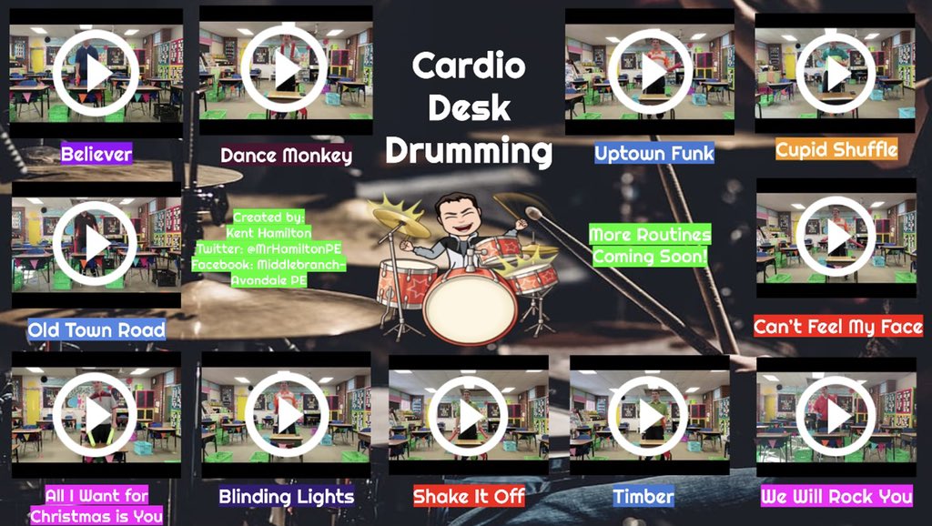 Kent Hamilton on Twitter "Just wanted to share my updated CARDIO DESK