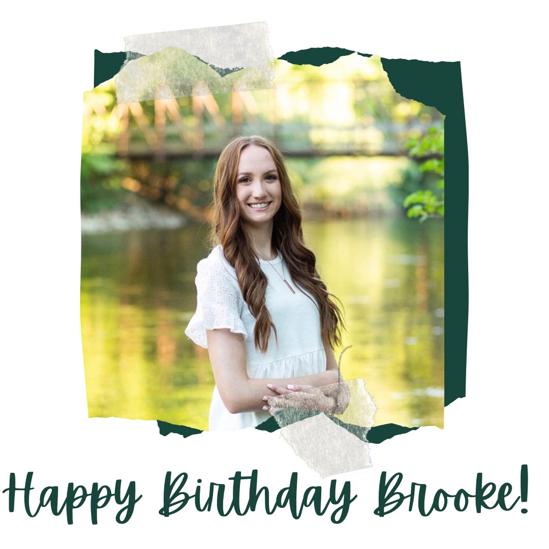 Happy birthday to incoming freshman, <a href="/brooketysz/">brooke tyszkiewicz</a>!! We hope you have an amazing day 💚✨