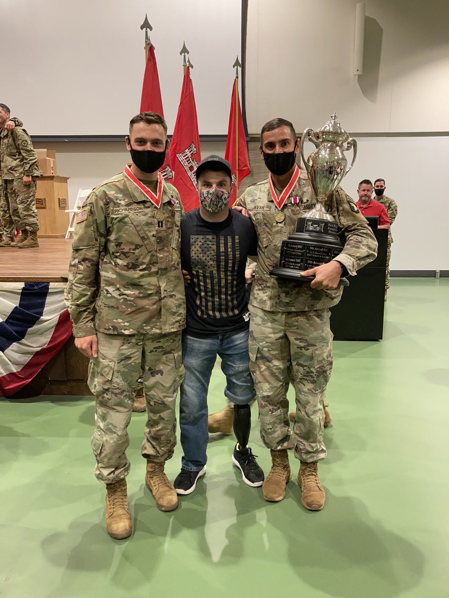 JPLaneTRADOC's tweet image. Congratulations, you two! and great job to everyone who competed! #VictoryStartsHere #BestSapper
