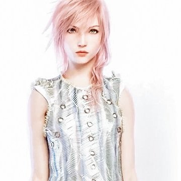 Best of Square Enix on X: Final Fantasy XIII's Lightning Farron for Louis  Vuitton Campaign  / X