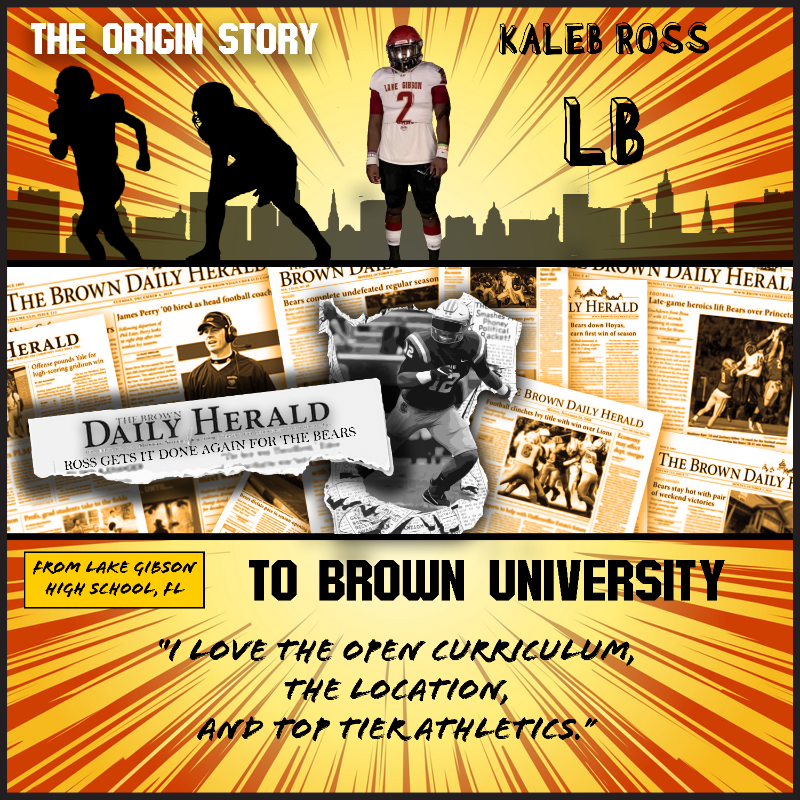 🖋️ 𝗞𝗔𝗟𝗘𝗕 𝗥𝗢𝗦𝗦 is ℴ𝒻𝒻𝒾𝒸𝒾𝒶𝓁𝓁𝓎 #EverTrue to Brown.

Your story is just beginning. 

Welcome home to College Hill, <a href="/KalebRoss20/">KALEB ROSS</a>!

#FastFORWARD
#BrownFB2025