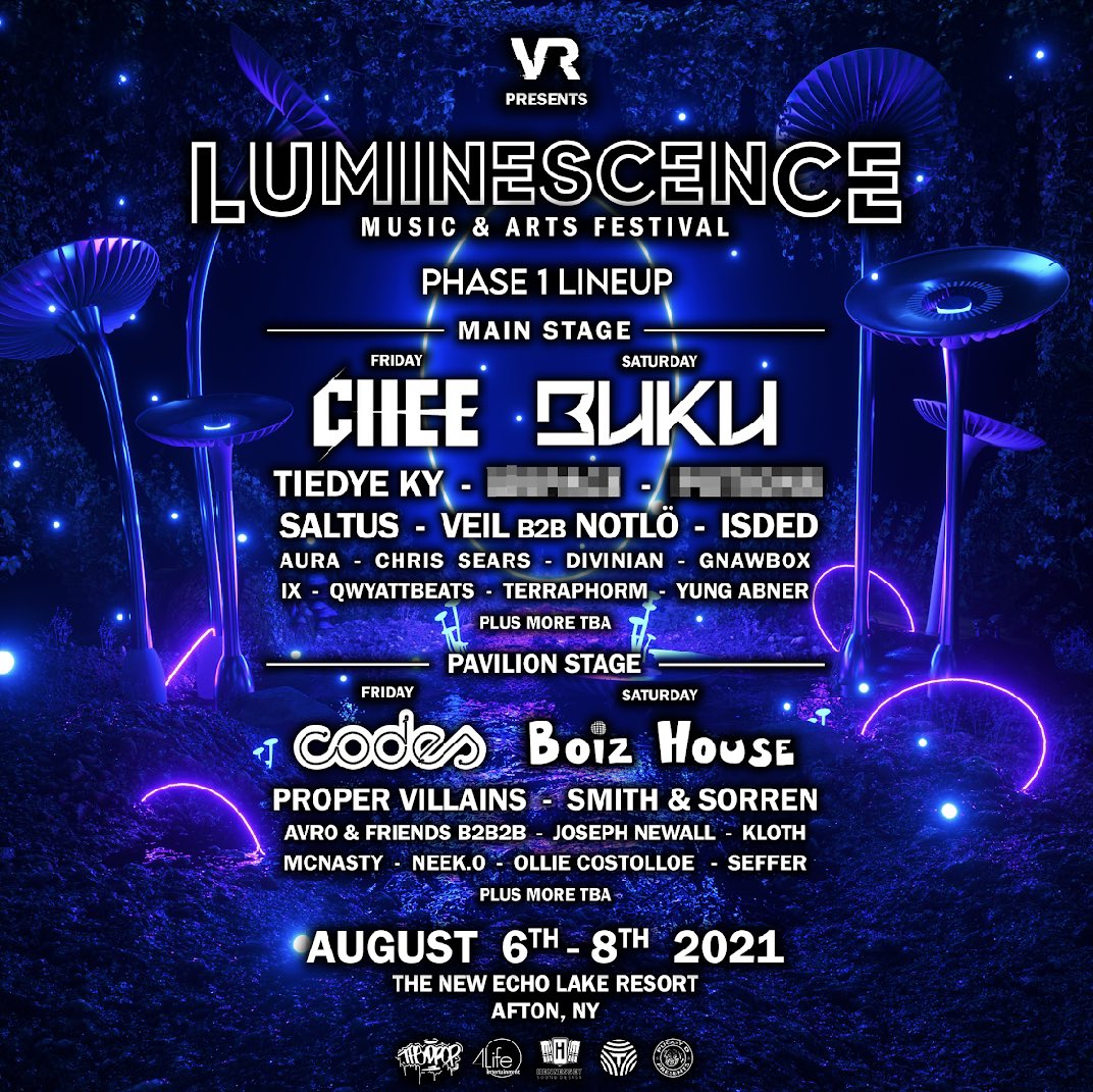 yooo! super gassed to be a part of the 1st ever Luminescence Fest!