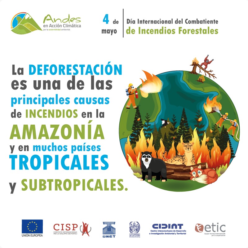AClimatica's tweet image. Desde el Proyecto Andes  en Acción Climática recordamos este 4 de mayo a los combatientes de  los incendios en bosques y campos de todo el mundo,  por su dedicación y compromiso de preservar el medio ambiente.
