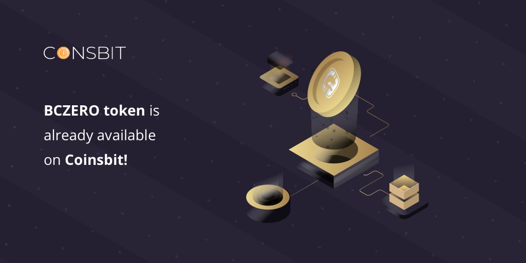 c0insbit's tweet photo. 🔥 BCZERO token listing on Coinsbit! 🔥

🌈 Dear users, we are pleased to announce that the BCZERO token is already available on Coinsbit!

✅ Follow the link to get more info: https://t.co/Y7ZFL295oe

#Coinsbit #Listing #BCZERO https://t.co/8LoXme1ne5