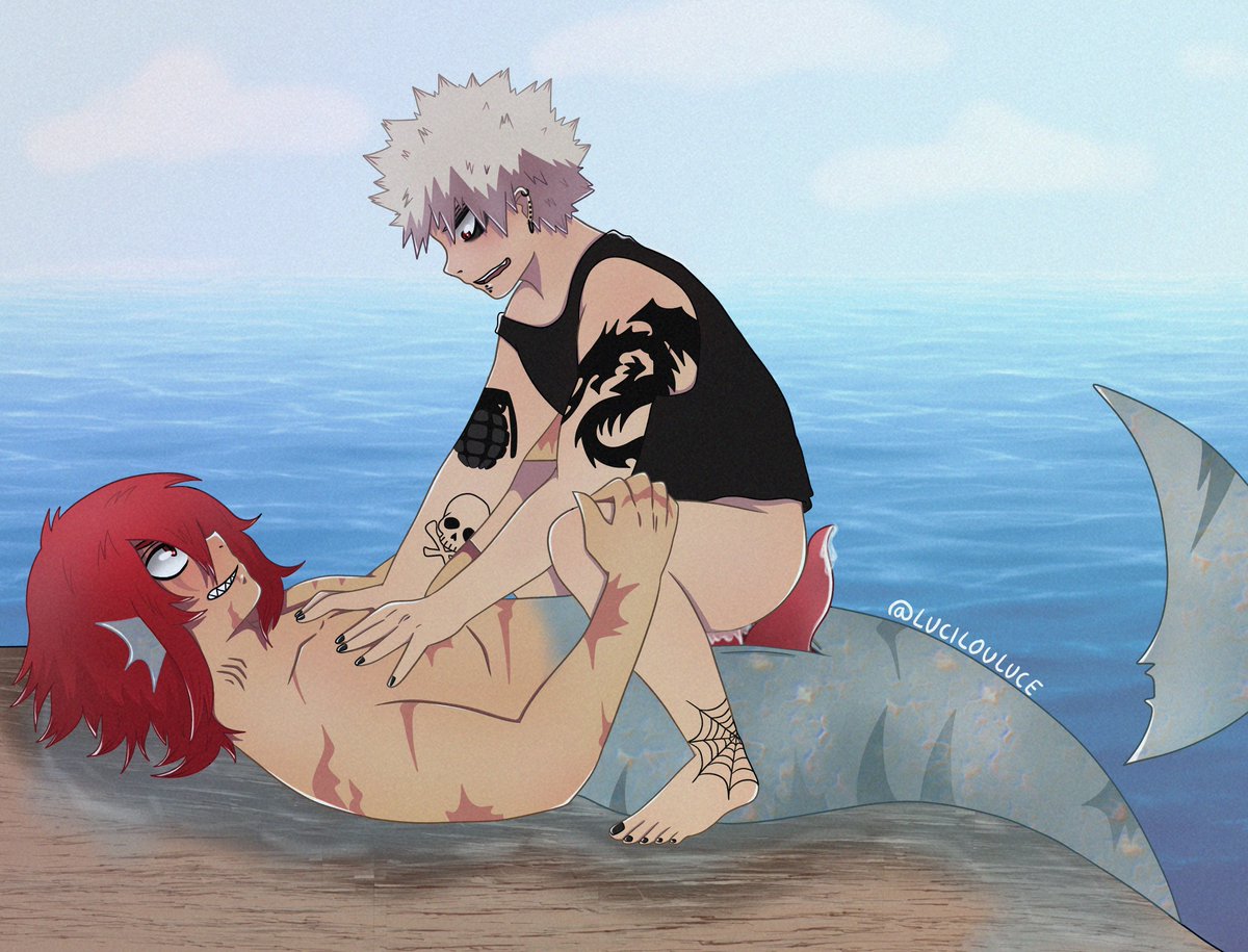 #krbk. cw: nsfw. #mermay. pic.twitter.com/BQufxSoqSh. #kiribaku. 