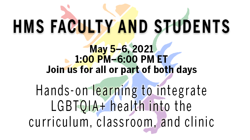 Tomorrow: #HarvardMed Sexual and Gender Minority (SGM) Health Equity Initiative Symposium🌈#MedEd #MedTwitter #MedStudentTwitter #AcademicTwitter #LGBTQHealth #TransHealth #GayMedTwitter #LGBTQinMedicine #QueerInMedicine
