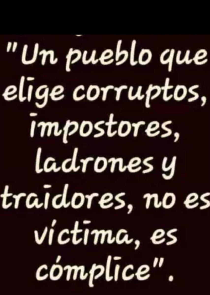 Así de claro.