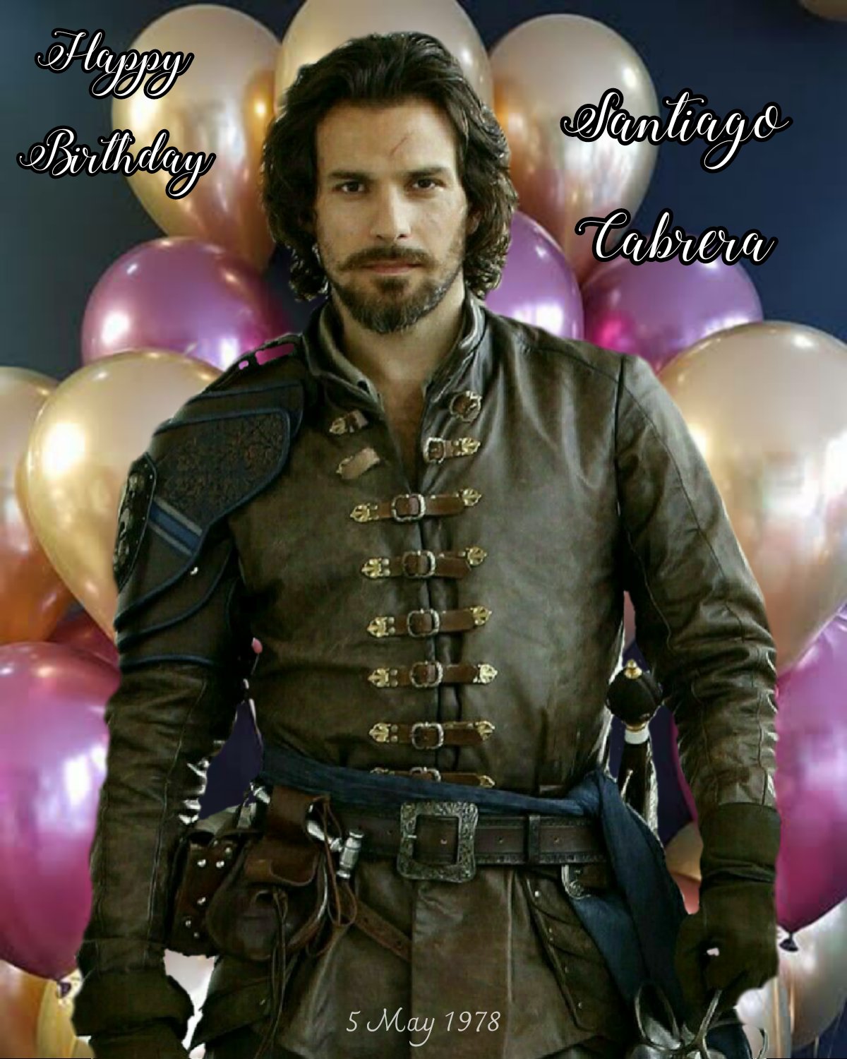 Happy Birthday Santiago Cabrera! 

My Edit     